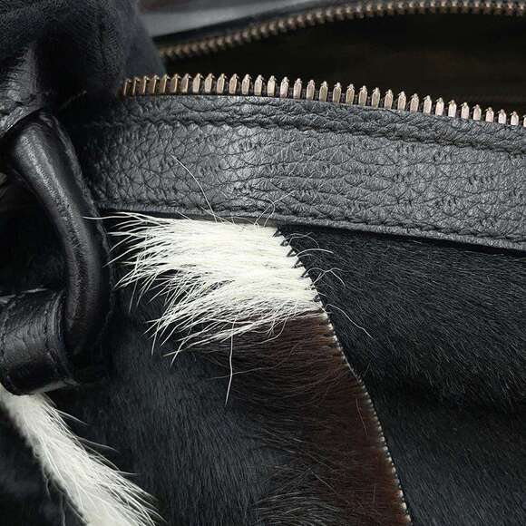 SALVATORE FERRAGAMO Black Leather Bag - Picture 6 of 16